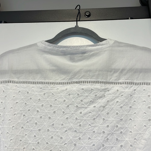 Delightful white eyelet a-line dress - Picture 6 of 6